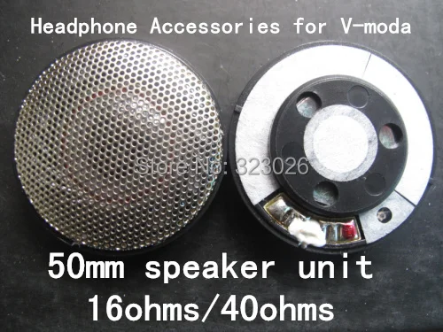 وحدة مكبر صوت hifi 50 ملم 40 أوم 2 قطعة