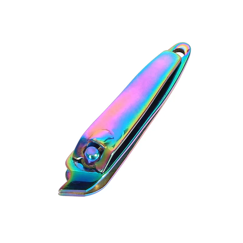 Profesjonalny zestaw do pielęgnacji paznokci 3 w 1: kolorowe narzędzia do manicure, obcinacz do skórek, nożyczki, trymer, 2 obcinaczki do skórek.