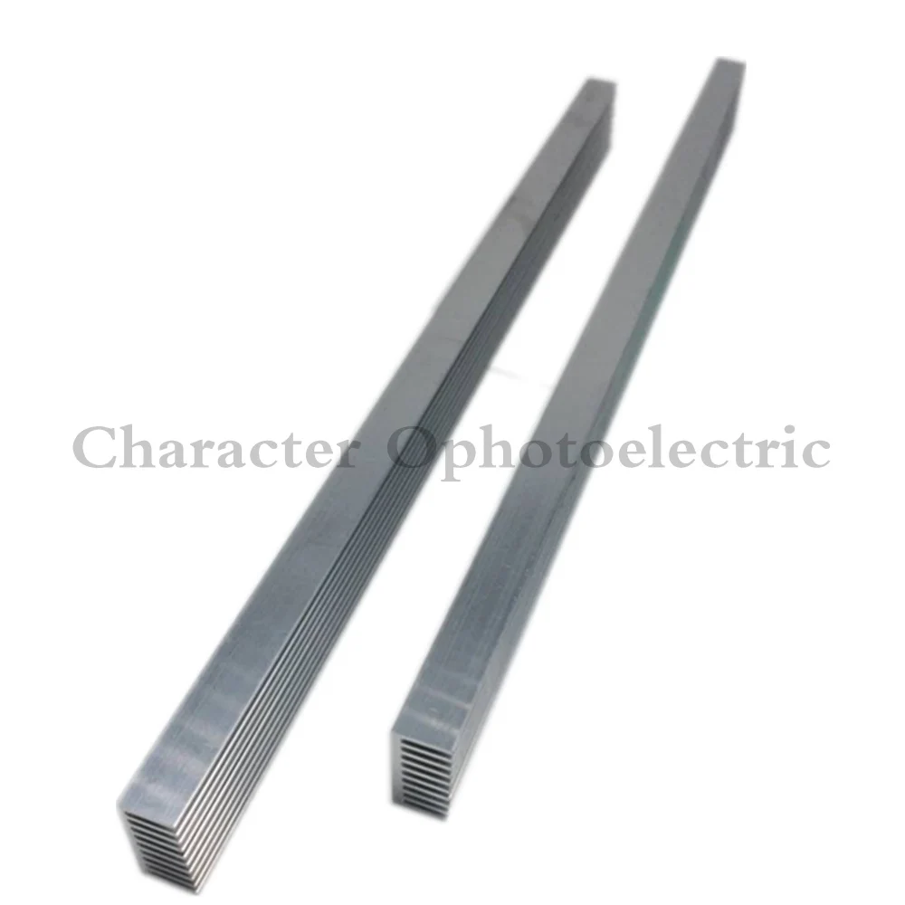 2pcs  30cm High Power LED Heatsink Grille shape 300mm*25mm*12mm Good heat dissipation aluminum