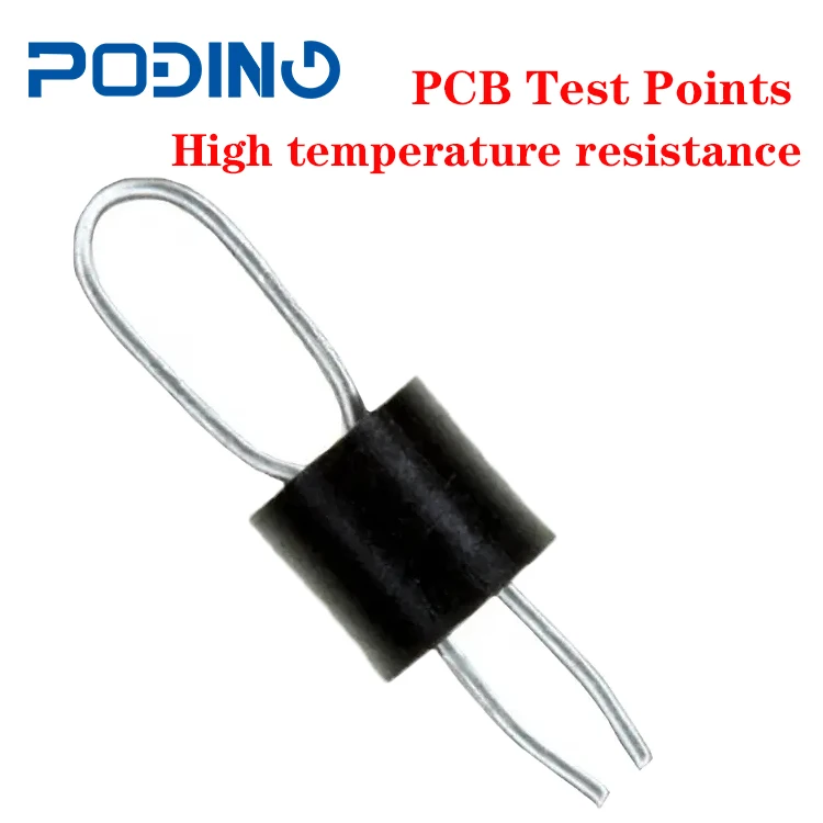 

50pcs/lot Hot Sales Test Points High Temperature Resistance THM Test Points Black Point Load Test TP-5011