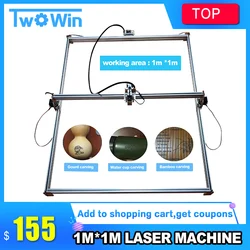 DIY 15w big power laser metal engraver, laser metal cutting machine,1*1m,big work size laser engrave machine,laser metal marking