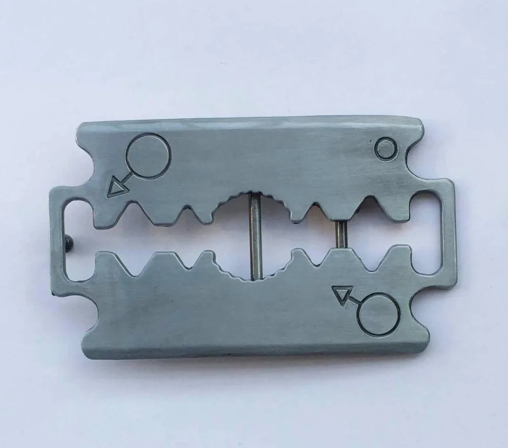 Blade Belt Buckle suitable for 4cm wideth belt with continous stock