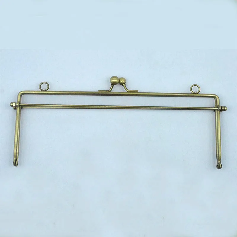 Large ball clasps Purse Frame 20cm (8inch) Bag Frames Metal Sewing Frame screws