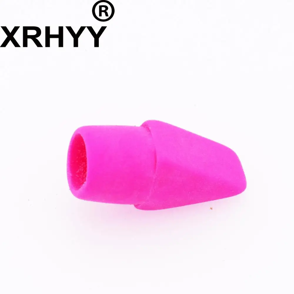 XRHYY 20 PCS Assorted Colors Pencil Cap Erasers