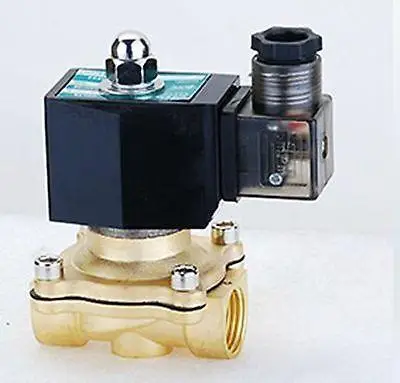 

220VAC Methane Gas Fuel Propane 2 Ways NC Solenoid Valve 1/2" BSPP Connection CE