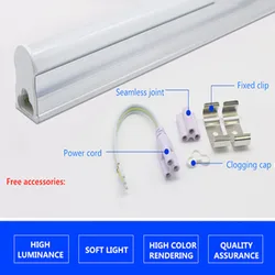 LED Tube T5 Light Lamp Integrated Wall Tube 6W 12W 30CM 60CM 300mm 600mm T5 Led Lights SMD 2835 Lighting Warm Cold White