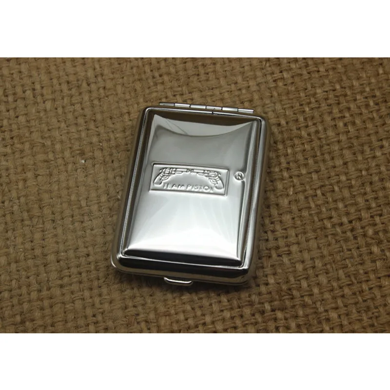 Mini Titanium steel Matchbox Portable sealed matchbox with friction pad WaterproofWithstand voltage match box