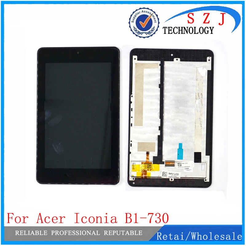 

New 7'' inch For Acer Iconia One 7 B1-730 9cm B1-730HD 9.5cm LCD Display Panel + Touch Screen Digitizer Assembly free ship