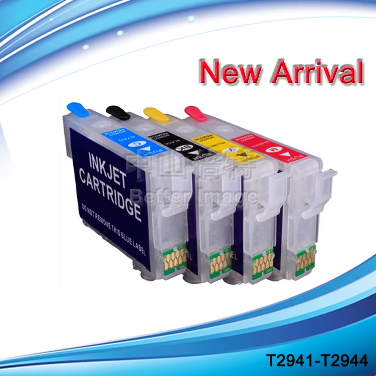 INK WAY T2941-T2944 Refillable ink cartridge for  WF-2630 WF-2650 WF-2660 with ARC