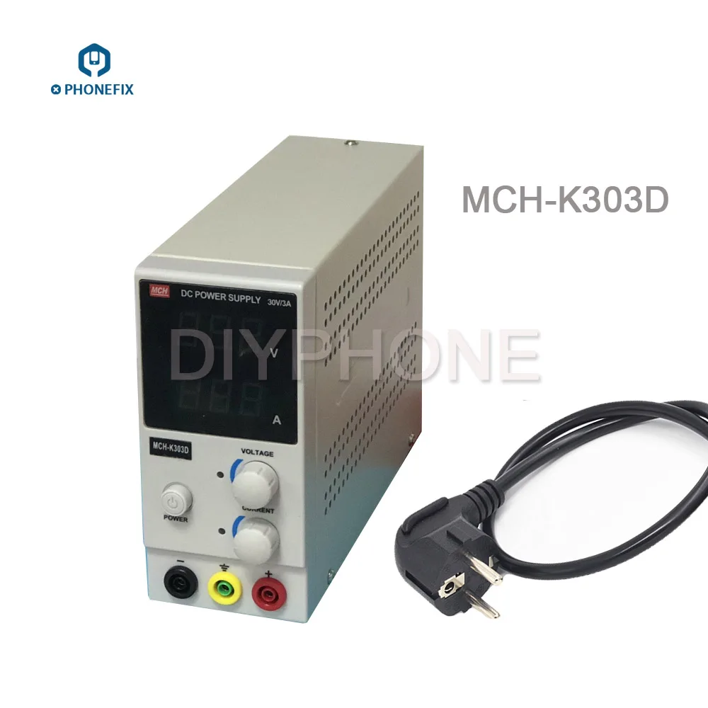 PHONEFIX MCH-K305D MCH-K303D zasilacz DC przenośny Mini DC regulowany regulowany telefon komórkowy Laptop naprawa zasilania