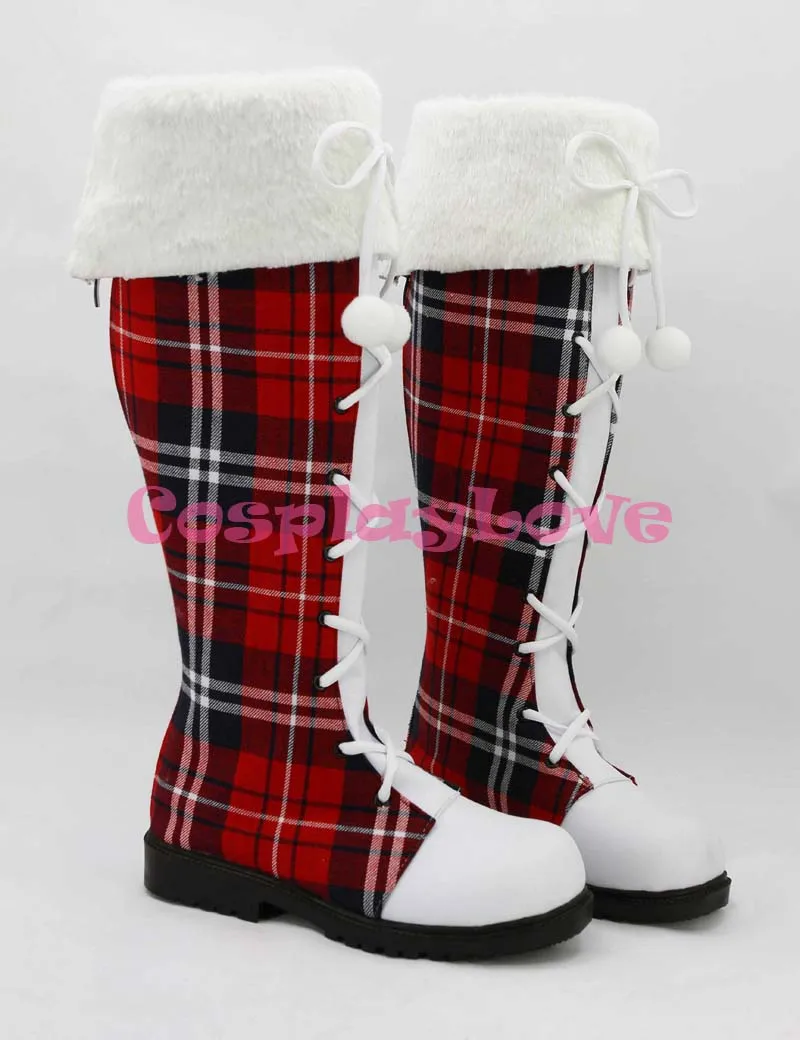 All member Christmas Nozomi Tojo Kousaka Honoka Minami Kotori Cosplay Shoes Custom Made Japanese Anime Lovelive! Long Boots