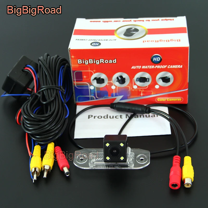 

BigBigRoad Car Rear View Reverse Backup Parking Camera For Volvo C70 C 70 V70 V 70 S60 S60L S80L S40 2009 2010 2011 2012- 2015