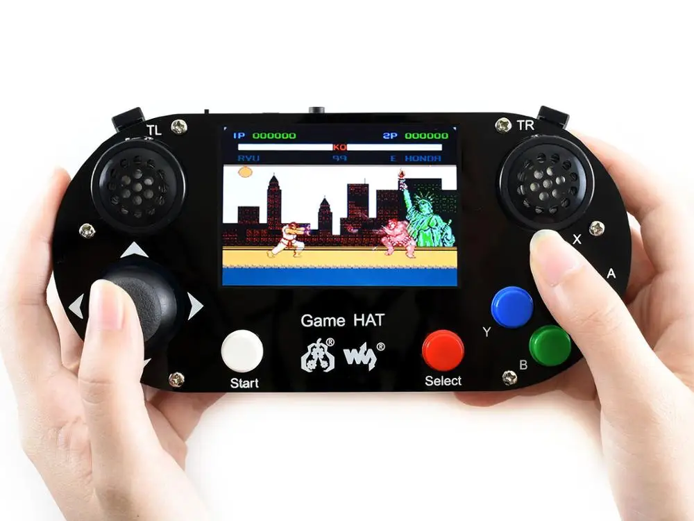 Game Hoed, Handheld Game Console Uitbreidingskaart, 3.5Inch Ips Scherm, turn Uw Raspberry Pi In Een Classic Game Console