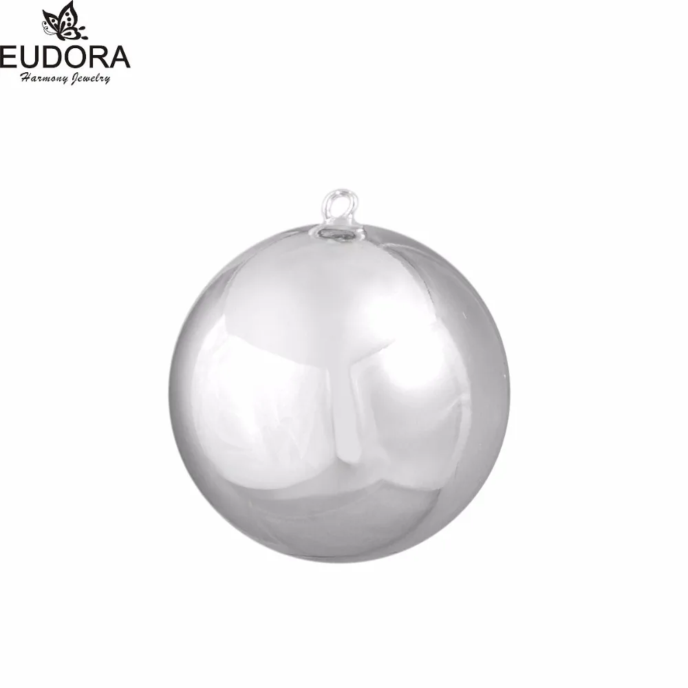 Eudora Harmony Ball Mexican Bola Jewelry 5piece 18mm/20mm Copper Metal Chime Ball Pendant Angle Caller Baby Bola Pendants Gift