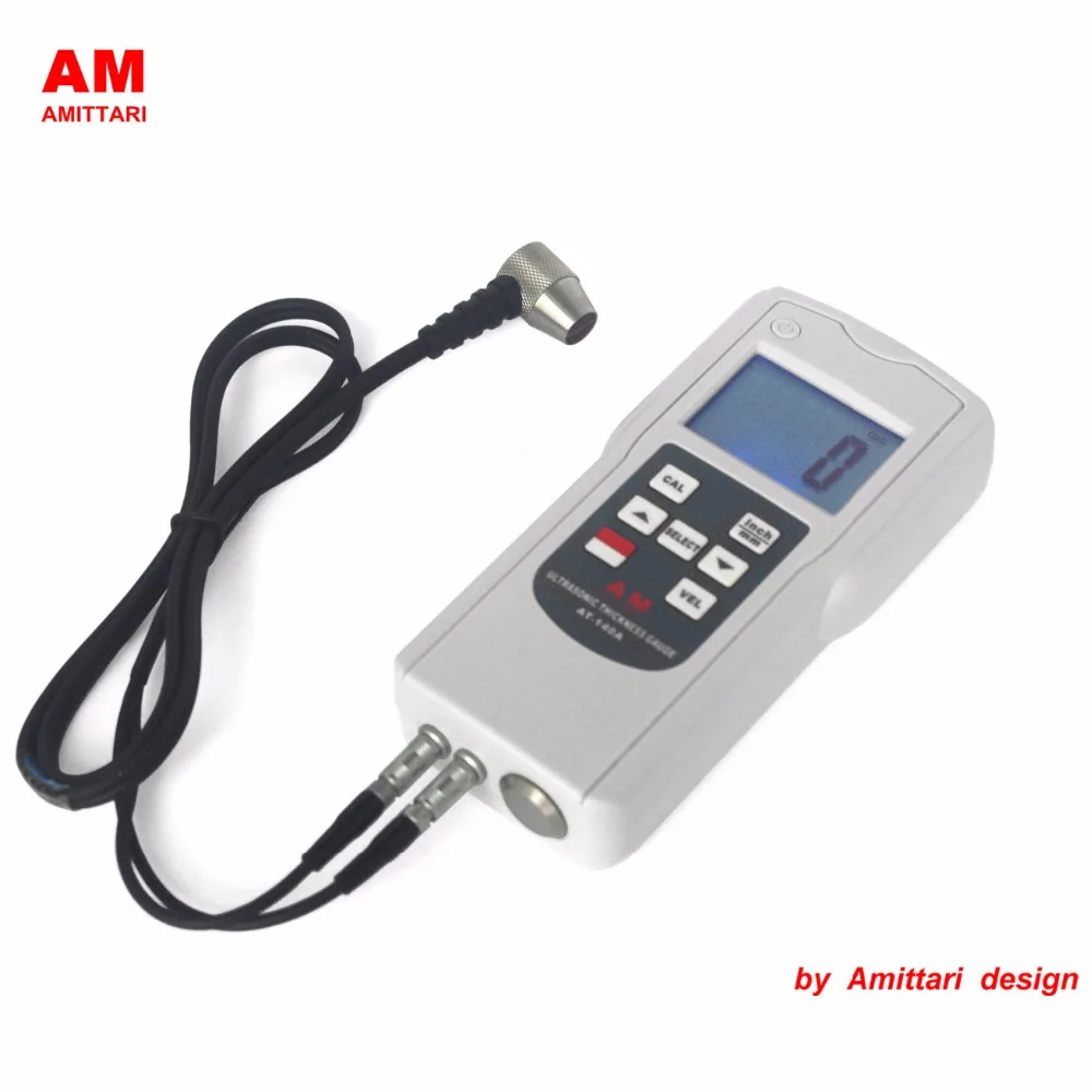 Ultrasonic Thickness Gauge Meter Pipeline Steel Cast steel Glass Ceramic Plastic USB Bluetooth data output copper brass zinc PE