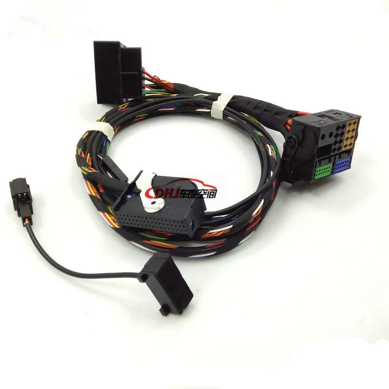 Picture 6: For Volkswagen VW Passat B6 B7 CC Tiguan Touran Golf 6 GTI Scirocco RCD510 RNS 510 9W7 9ZZ Bluetooth module cable wires