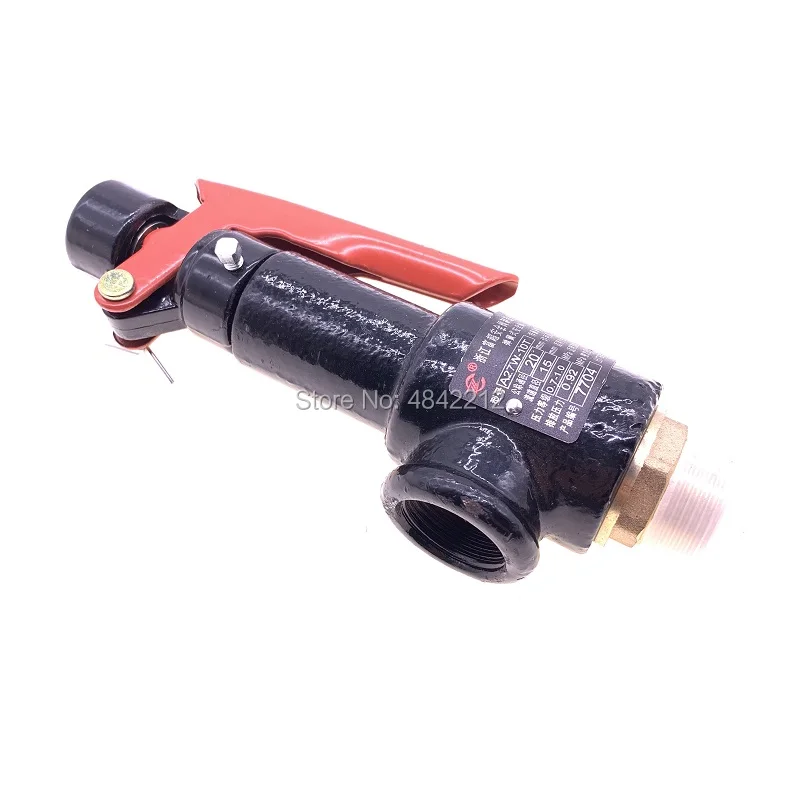 

2pcs/lot A27W-10T DN20 safety valve pressure relief valve for air tank rated different pressure