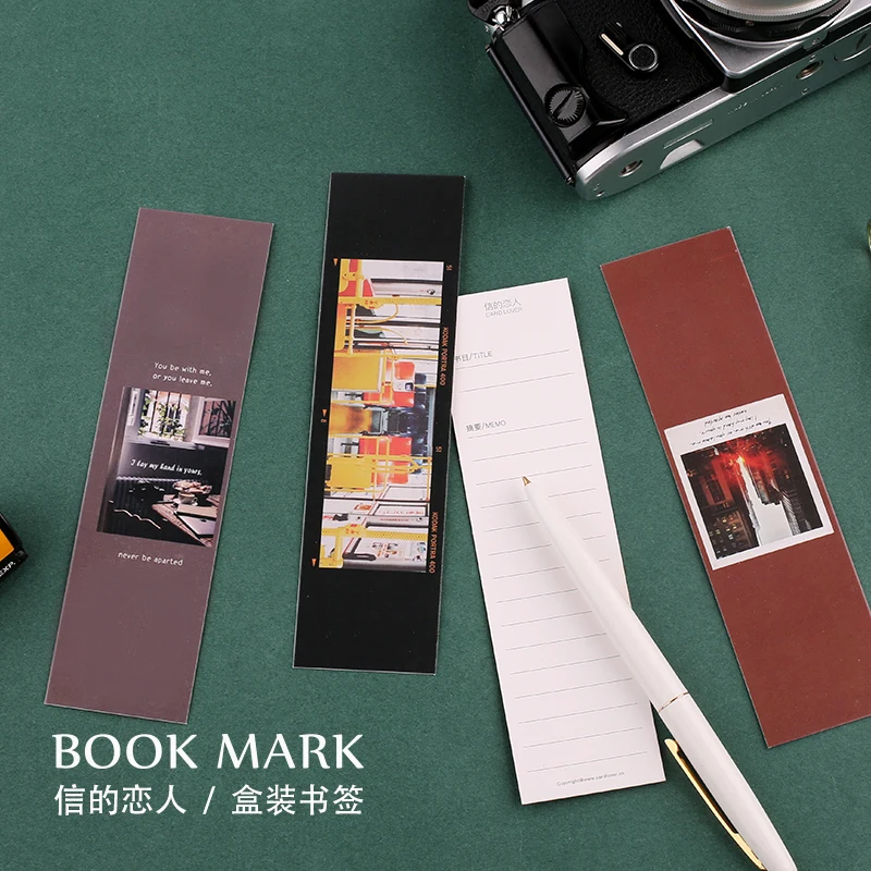 30 Pcs/Set Everyday Is Like A Song Inspiration Floating Series Paper Bookmark Book Holder Message Card Gift Stationery