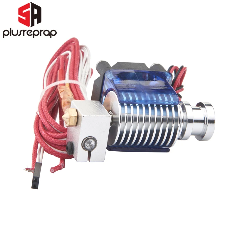 Latest V6 J-head All metal Hotend Wade or Bowden Extruder Heater Thermistor Fan Nozzle Heat sink for 1.75/ 3mm 3D Printer Part