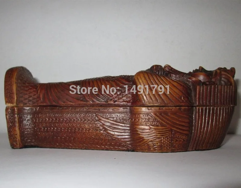 Egyptian King Tut tomb coffin mummy statue pharaoh sarcophagus ANCIENT EGYPT Real life escape game props