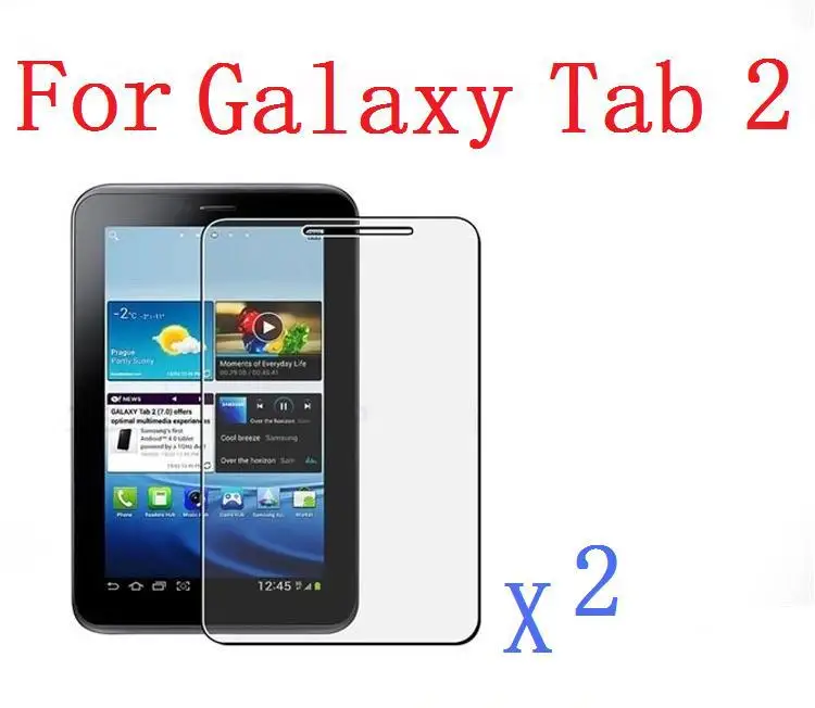 

High Clear Transparent Screen Protector For Samsung Galaxy Tab 2 7.0 P3100 P3110 X 2 PCS