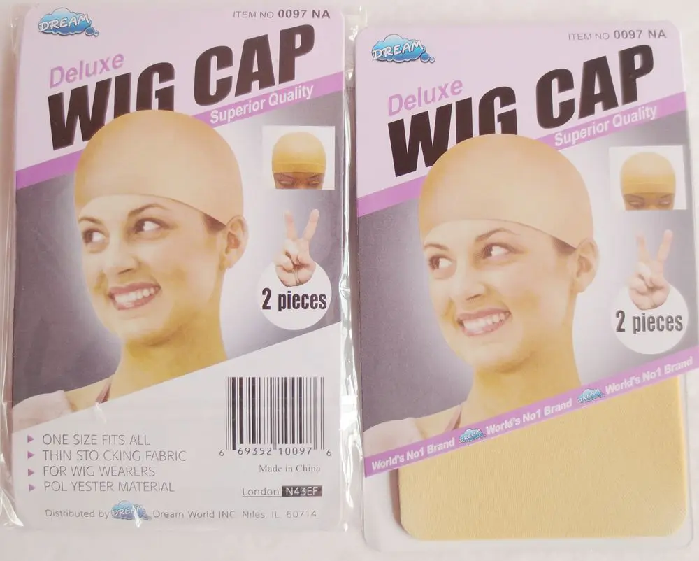 Schwarze Deluxe Traum Perücke Kappe dehnbare elastische Netz Snood Haarnetz überlegene Qualität nackte Perücke Kappe 15 Packungen 30 Stück – Detail 1