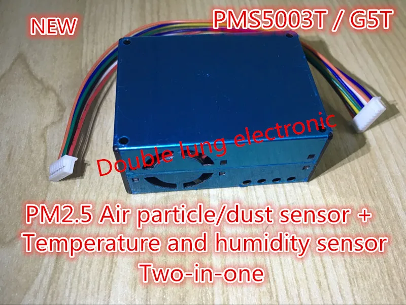 PLANTOWER laser PM2.5 Air particle/dust sensor + Temperature and humidity sensor  two-in-one G5T PMS5003T