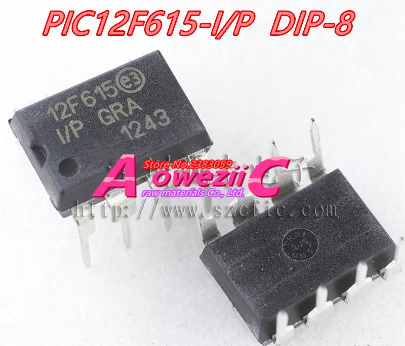  2021+ 100%new original PIC12F615-I/P PIC12F683-I/P DIP-8 PIC12F615-I/SN PIC12F617-I/SN PIC12F683-I/SN SOP-8 MCU controller