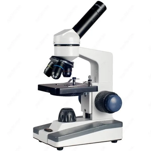 AmScope M152 Series Biological Science Student Monocular Compound Microscope 40X-640X
