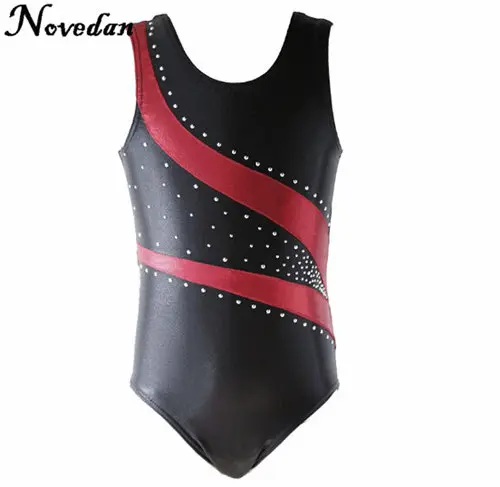 Rhythmic Gymnastics Leotards For Girls Kids Ballet Dance Leotards Dress Children Training Biketard Dancewear Practice Costume