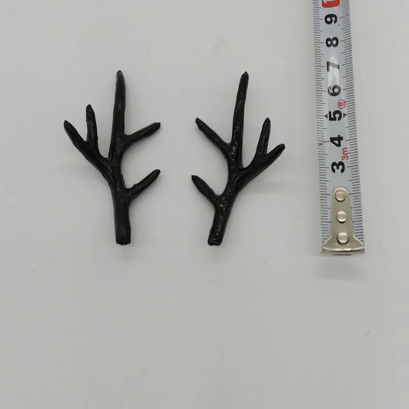 free shipping vivid 7cmblack deer horn/mini deer antler