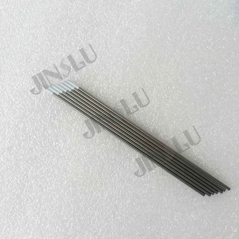 Tig Elettrodo di Tungsteno WZr8 Testa Bianca 0.8% Zirconiated 3/32 "2.4*150mm 10 PZ