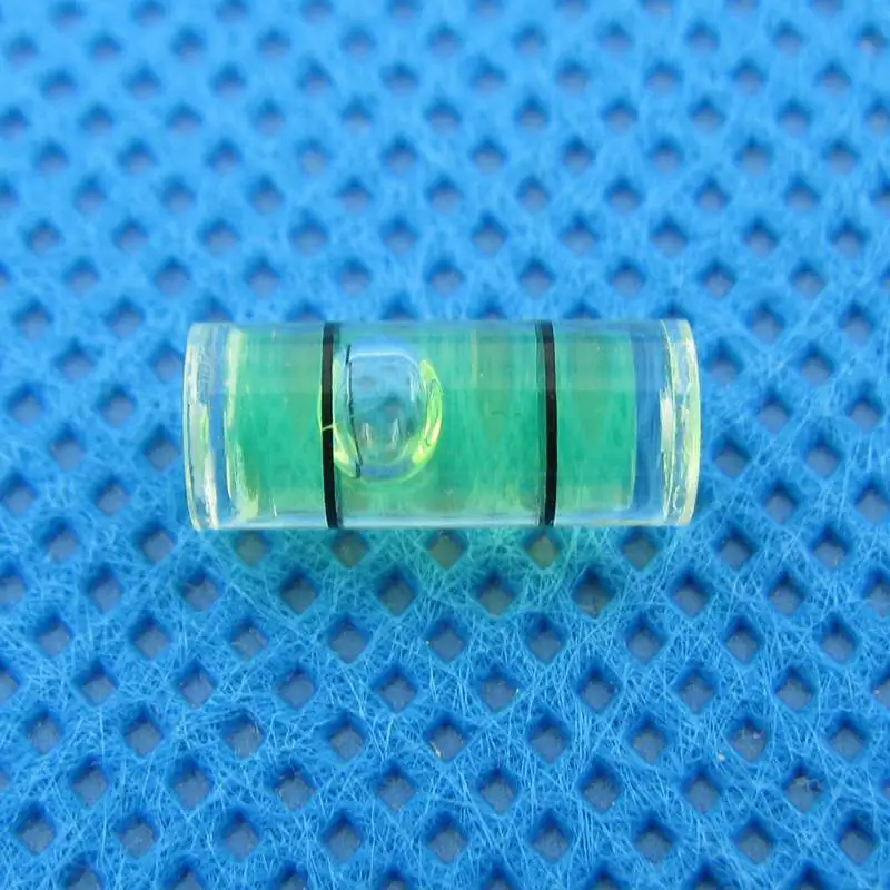 (500 ピース/ロット) 5*12 ミリメートルのプラスチックレベルバブル小さな精神レベルミニバブルレベル測定器