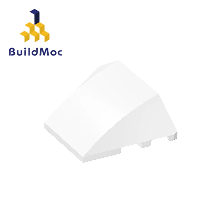 BuildMOC-أجزاء مكعبات البناء ، أجزاء مكعبات البناء 64225 4x3 ، شعار DIY التربوي