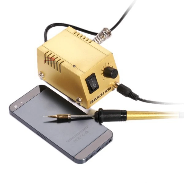 BAKU BK-938 Mini 220V / 110V, Fast Heating Soldering Iron Station Equipment Welding Machine for Repair Phone