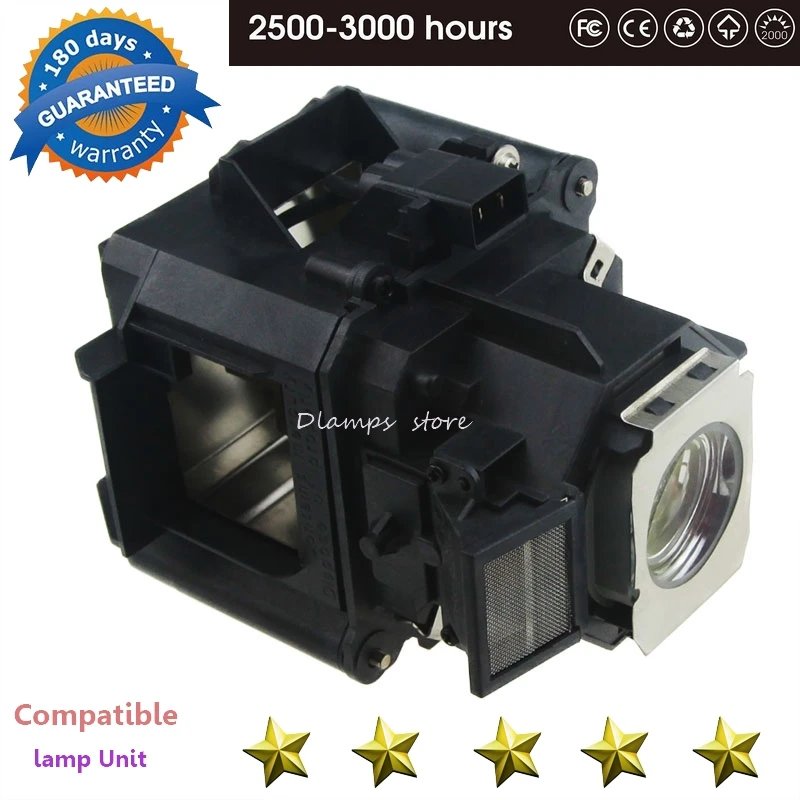 Módulo do projetor para EPSON, EB-G5750WU,EB-G5800,EB-G5900,EB-G5950, EB-C450WH, G5660W, C520XH, V13H010L63, ELPLP63