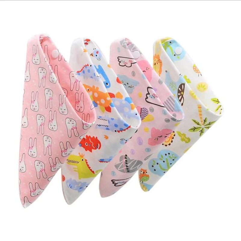 Newborn Baby Bibs 10pcs/set  Cotton Bibs Infant Bibs & Burp Cloths Cotton Towel Babadores For Baby Girls Boys