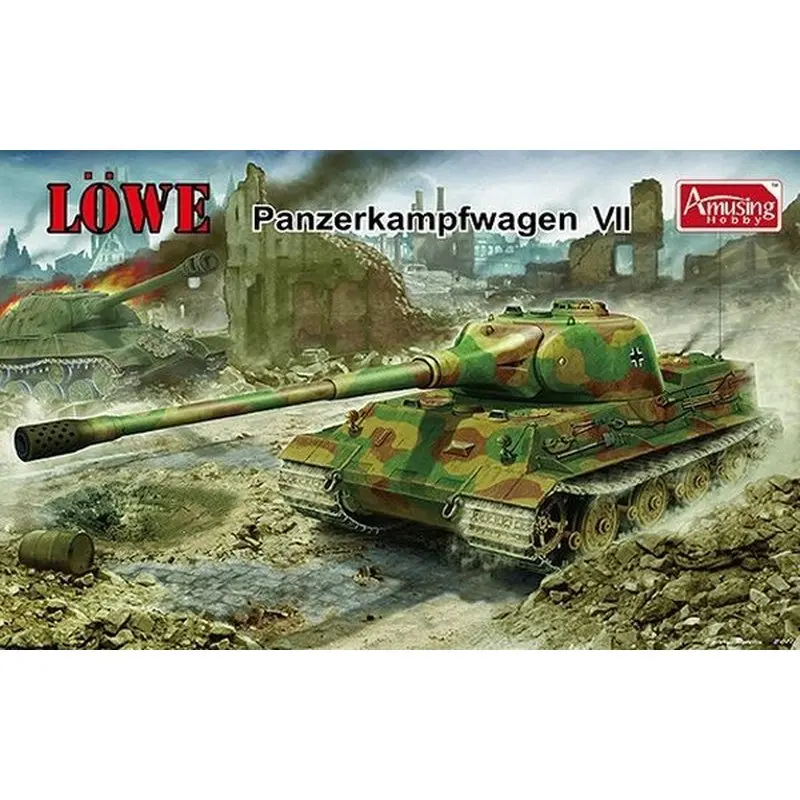 재미있는 취미 35a005 1/35 panzerkampfwagen vii 로우 스케일 모델 키트