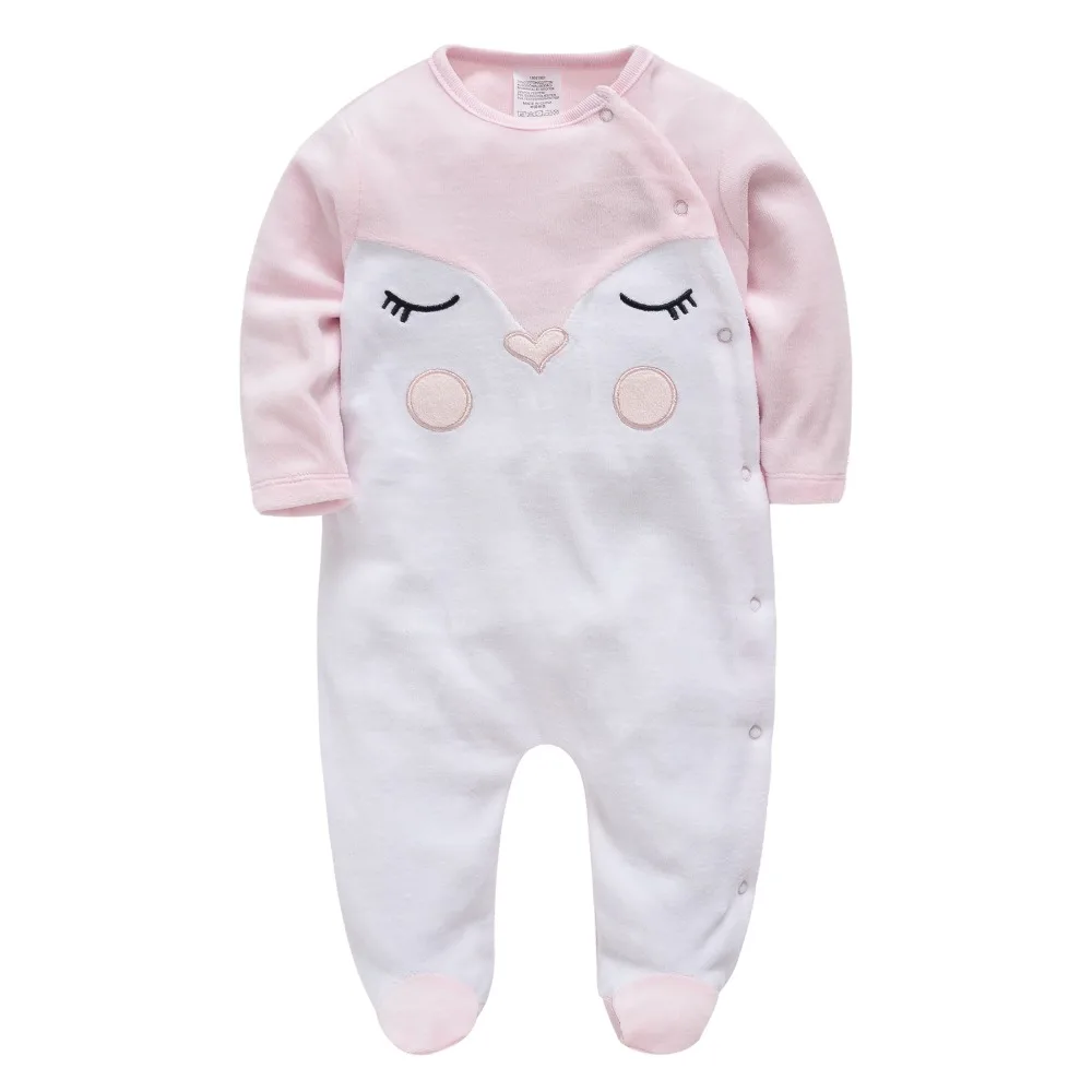 

Kavkas Baby Rompers Winter Newborn Warm Girl Cotton Christmas Full Sleeve Premature Baby Overalls Roupas De Bebes