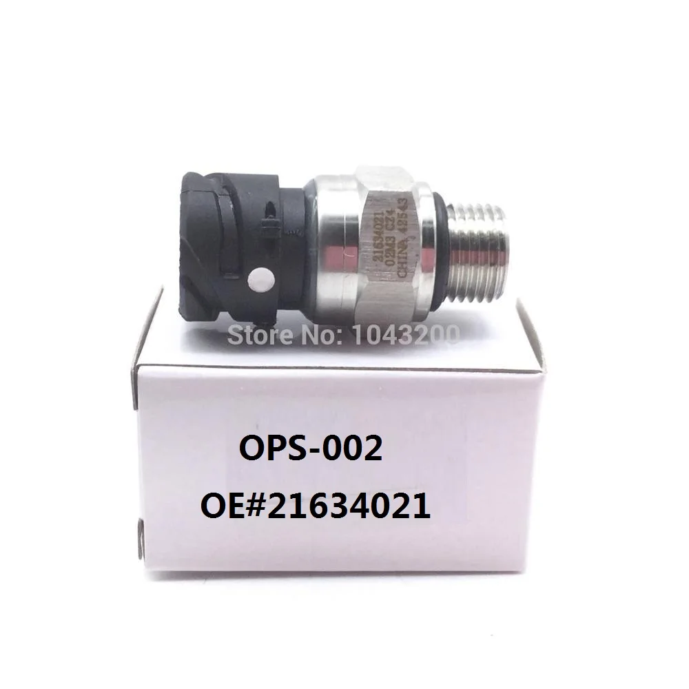 21634021 Oil & Fuel Pressure Sensor for Volvo Diesel D12 D13 FH FM Penat Truck OE# 20634024, 21302639, 21540602