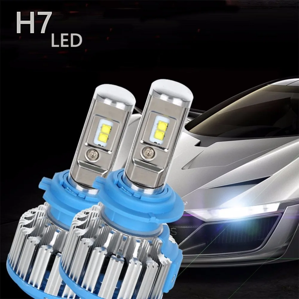 H7 H4 LED Headlight Bulb Conversion Kit CREE Chip 70W 6000K 7200LM Cool White High/Low Beam/Lights+ Canbus-2 Yr Warranty