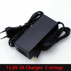 LiitoKala 12.6 V 3A 18650 Lithium battery Pack Charger 3 String Constant current constant voltage 12V Polymer Lithium Charger