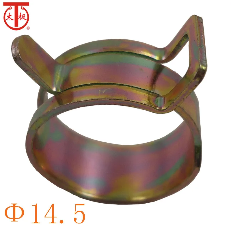 

( 14.5 ) Q673B ( QC621 ) Steel strip type elastic ring hoop ( Pipe clamp ) 50 pieces/lot