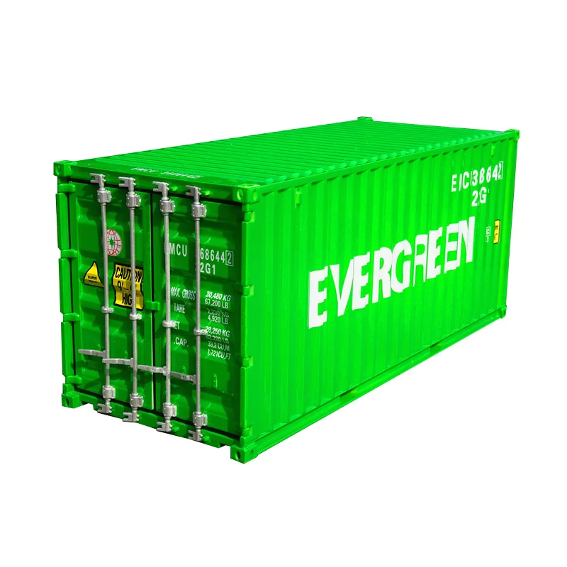 Collectible Diecast Toy Model Gift 1:20 Scale EVERGREEN 20 GP Truck,Shipping Container Model For Business Gift, Decoration