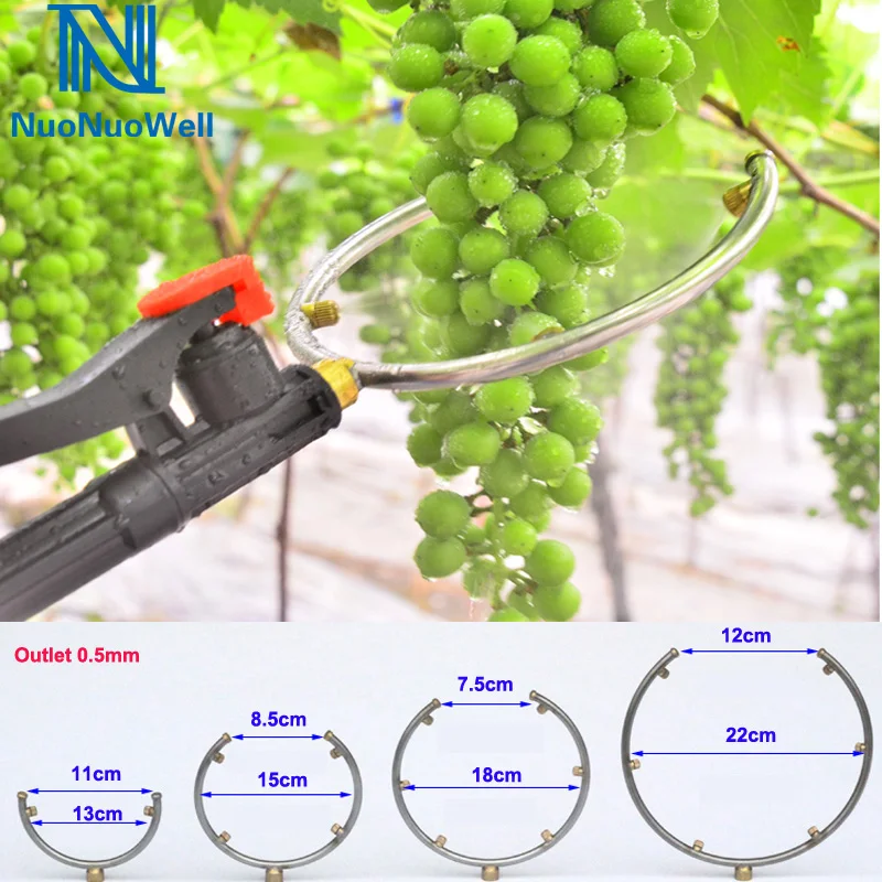 

Agricultural Fruit Promoting Tools Pesticide Sprayer Grape Kiwi Swelling Raise Yield Ultra Fine Mist Nozzle High-Pressure