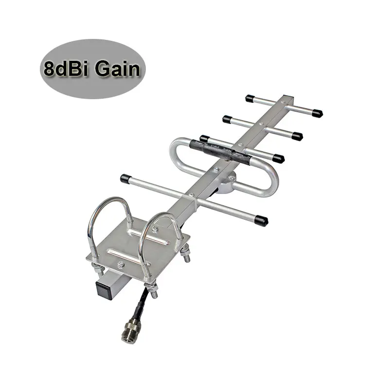 HOT 8dbi GSM Yagi Antenna 850mhz 900mhz 2G Antenna 3G 850 Antenna 824-960mhz for Cell Phone Booster Repeater Outdoor Use
