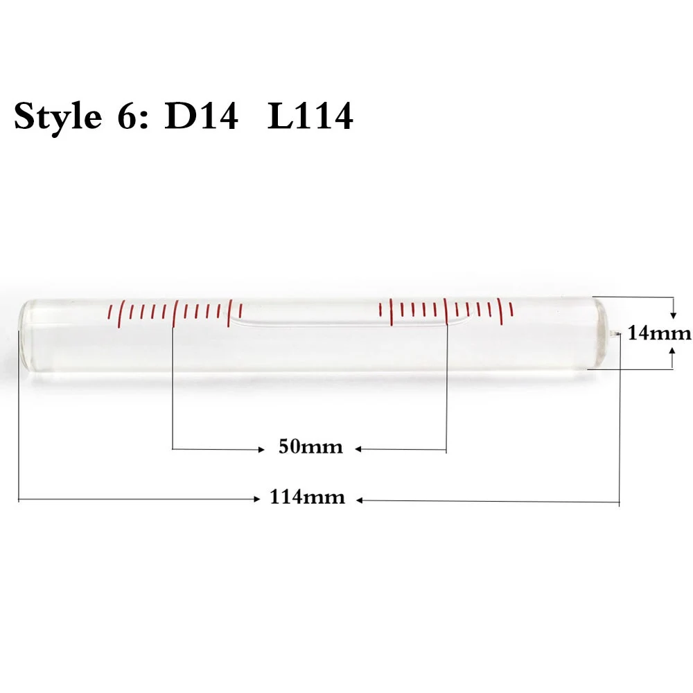 HACCURY High Precision Spirit Level Bubble Strip Spirit Level Accuracy 0.02mm/m(4\