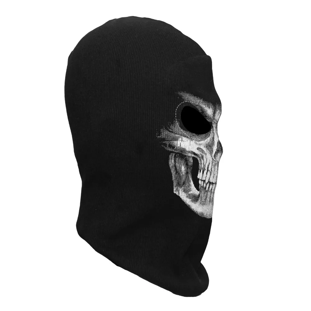 SzBlaZe Brand  CS Player Reaper Print Cotton Balaclava Mask Halloween Ghost Stocking mask War Game Cosplay Skullies Beanies