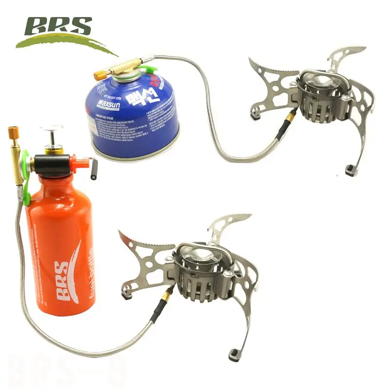 BRS Portable Oil/Gas Multi-Use Stove Camping Stove Picnic Gas Stove Cooking Stove BRS-8 (Without Gas Tank)