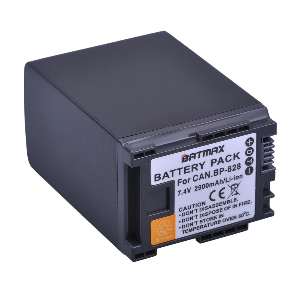 1Pc 2900mAh BP 820 BP-820 Battery for Canon VIXIA GX10, XF400, XF405 HFG20, HFG30, HFG40, HFM41, HFM400, HFS21, HFS30